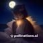 用户夜猫子用户头像，一位习惯夜间上网的资深网络用户